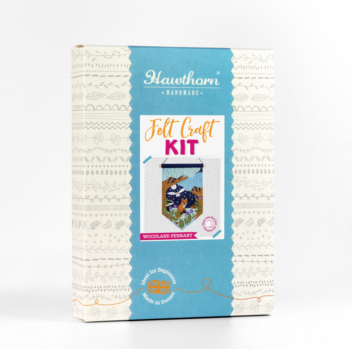 Woodland Pennant Felt Craft Kit