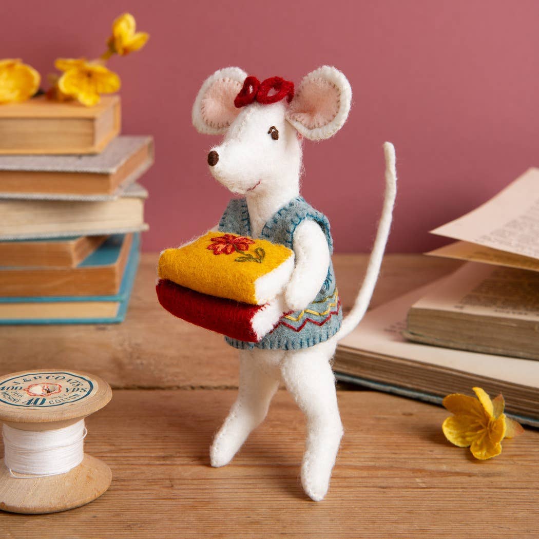 Felt Craft Mini Kit - Little Mouse the Librarian