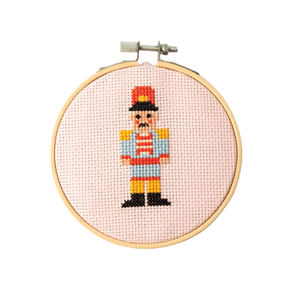 Christmas Nutcracker Cross Stitch Kit