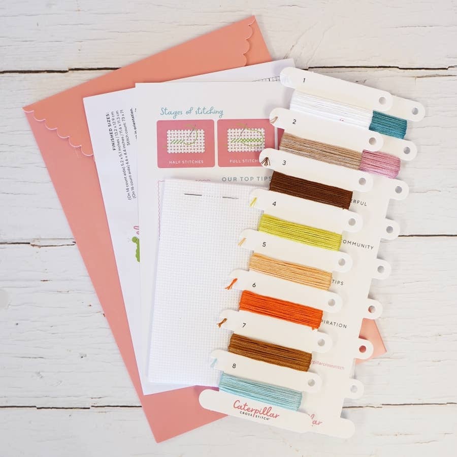 Spill the Tea Cross Stitch Kit