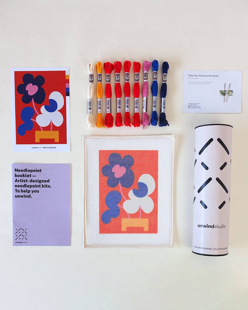 Mickebana Beginner Needlepoint Kit