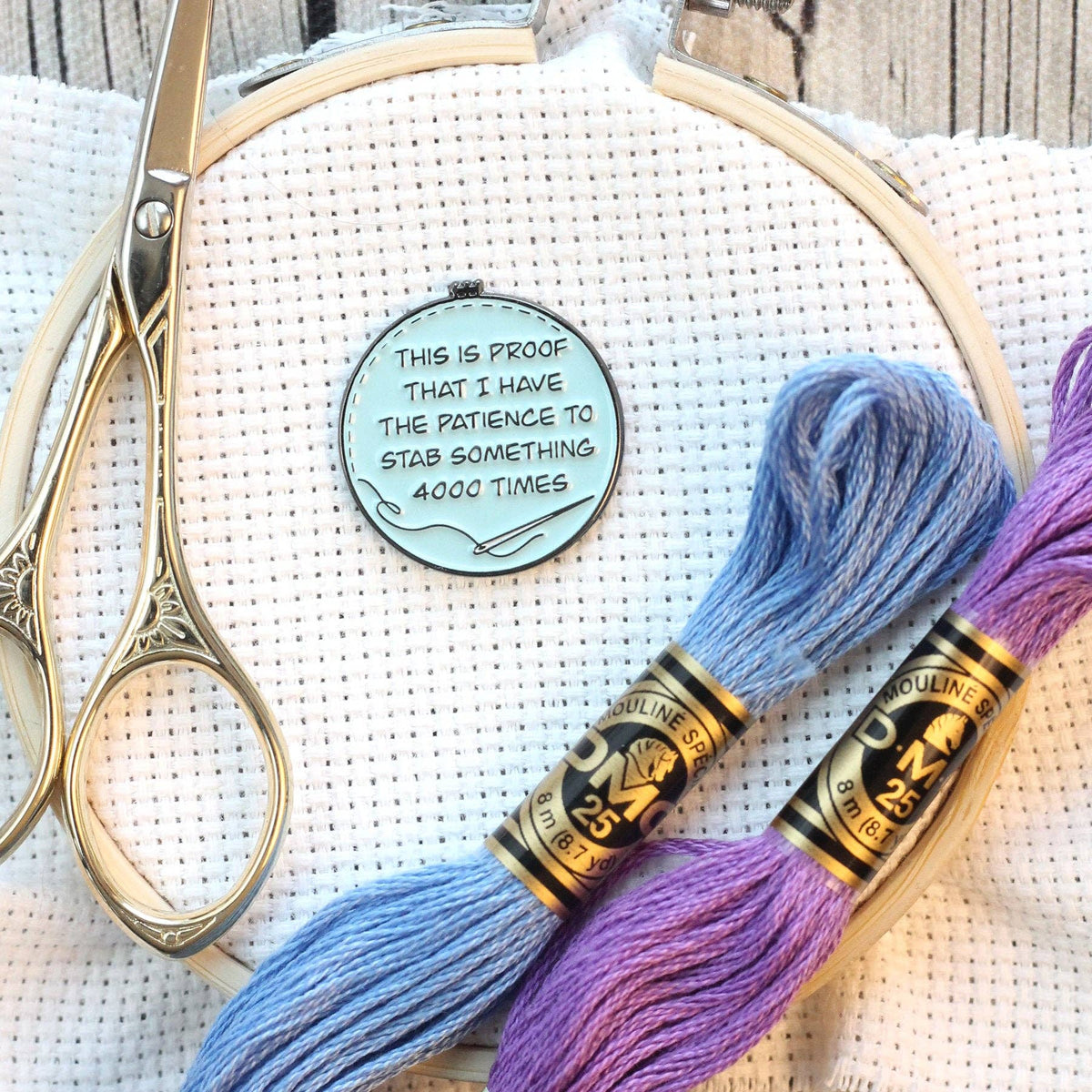 Proof I Have Patience Needle Minder