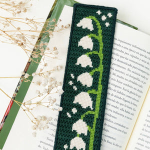 Lily of the Valley Needlepoint Bookmark Kit