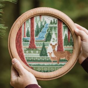 Cross-Stitch In The Forest: 25 Nature Beauty Projects-Stitched Modern