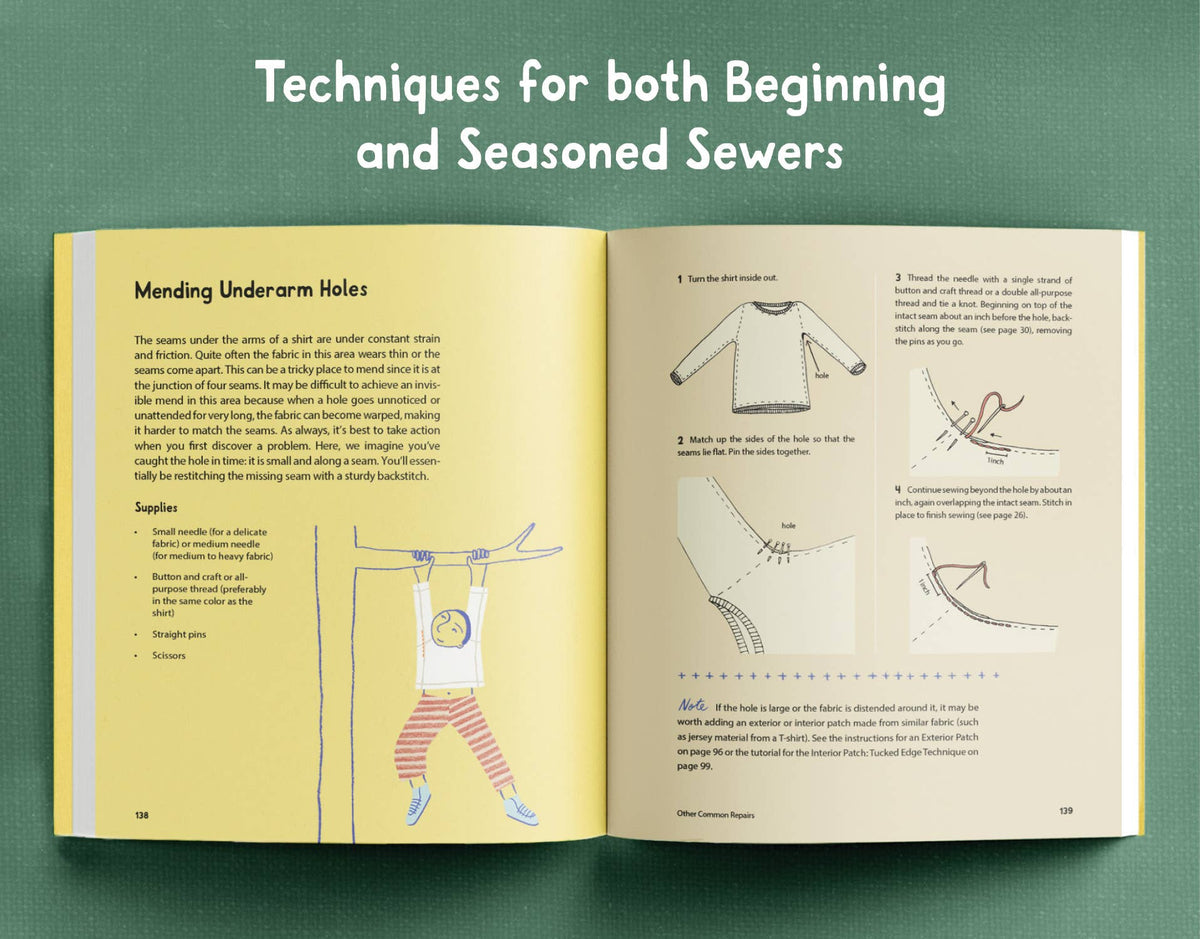 Mending Life: A Handbook for Repairing Clothes and Hearts-Stitched Modern