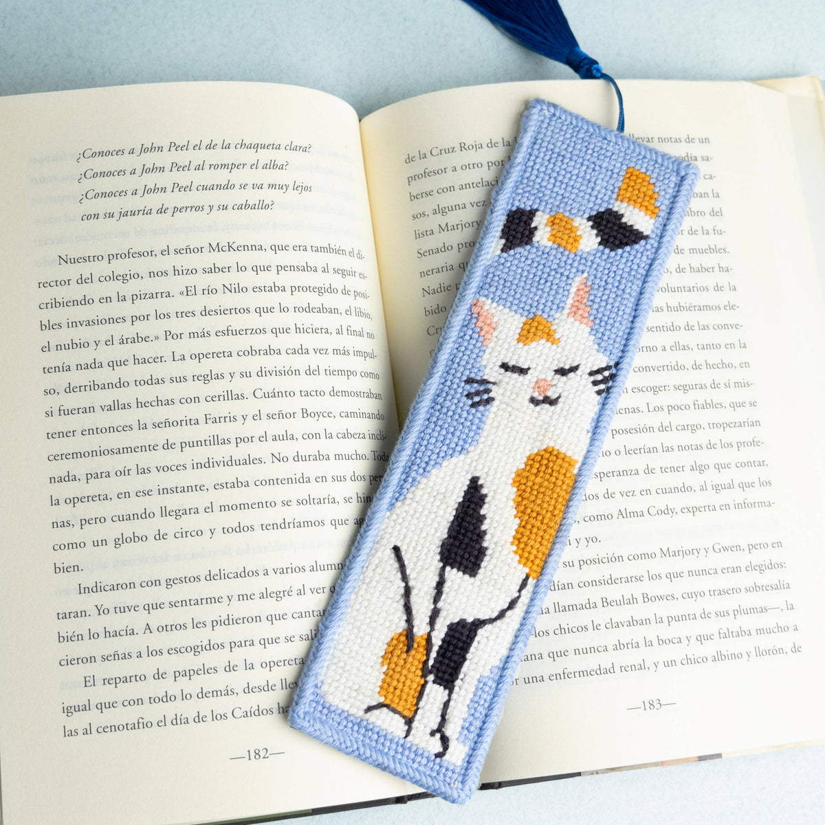 The Great Catsby Needlepoint Bookmark Kit