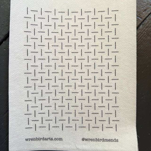 Stick & Stitch Mending Patch - Cream (Set #10)-Stitched Modern