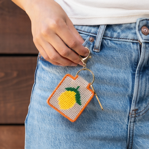 Needlepoint Keychain Kit