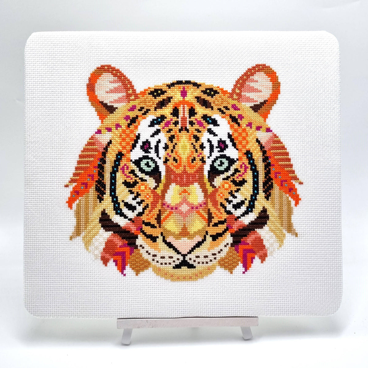 Mandala Tiger Cross Stitch Kit