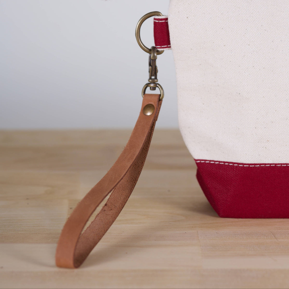 Leather Wristlet Strap