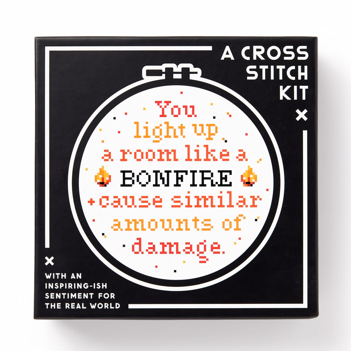 You Light Up A Room Cross Stitch Kit-Stitched Modern