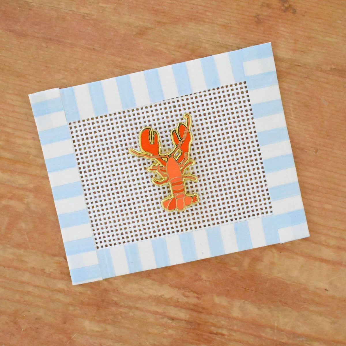 Lobster Needle Minder-Stitched Modern