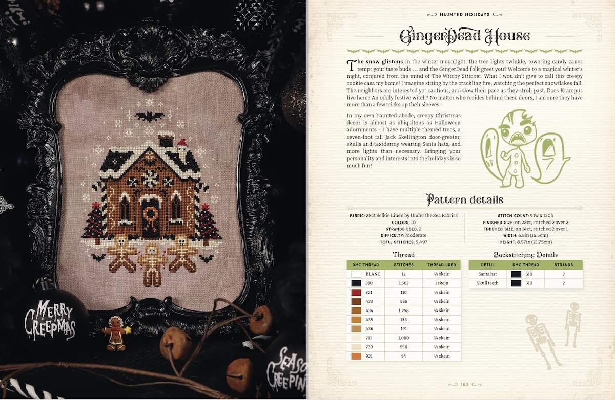 Witchy Stitching: 25 Patterns to Haunt Your Home-Stitched Modern