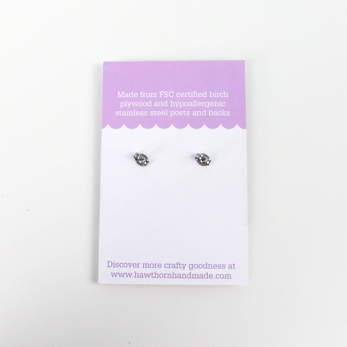 Crafty Earrings - Thread Bobbins