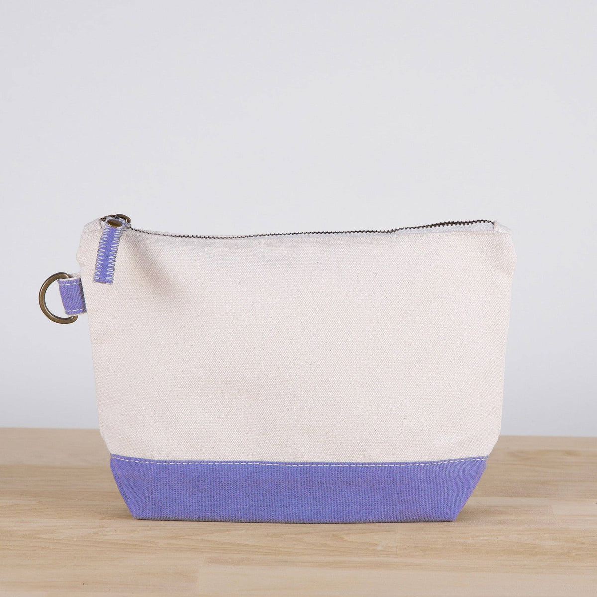 All-In Canvas Zip Top Pouch