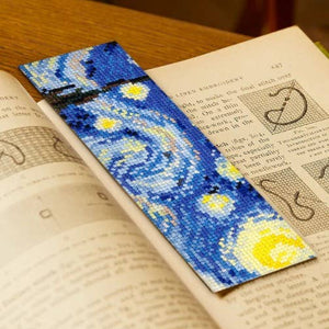 Van Gogh Starry Night Cross Stitch Bookmark Kit