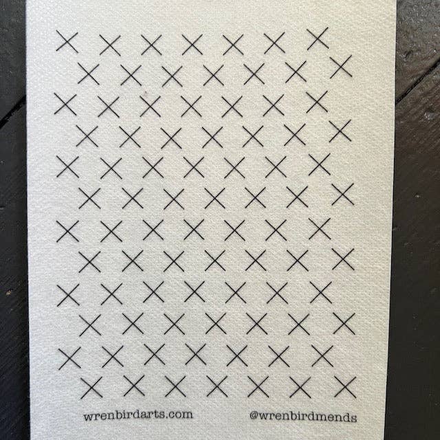 Stick & Stitch Mending Patch - Cream (Set #10)-Stitched Modern