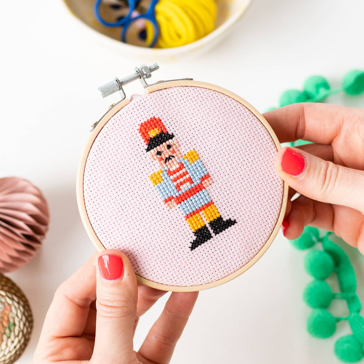 Christmas Nutcracker Cross Stitch Kit