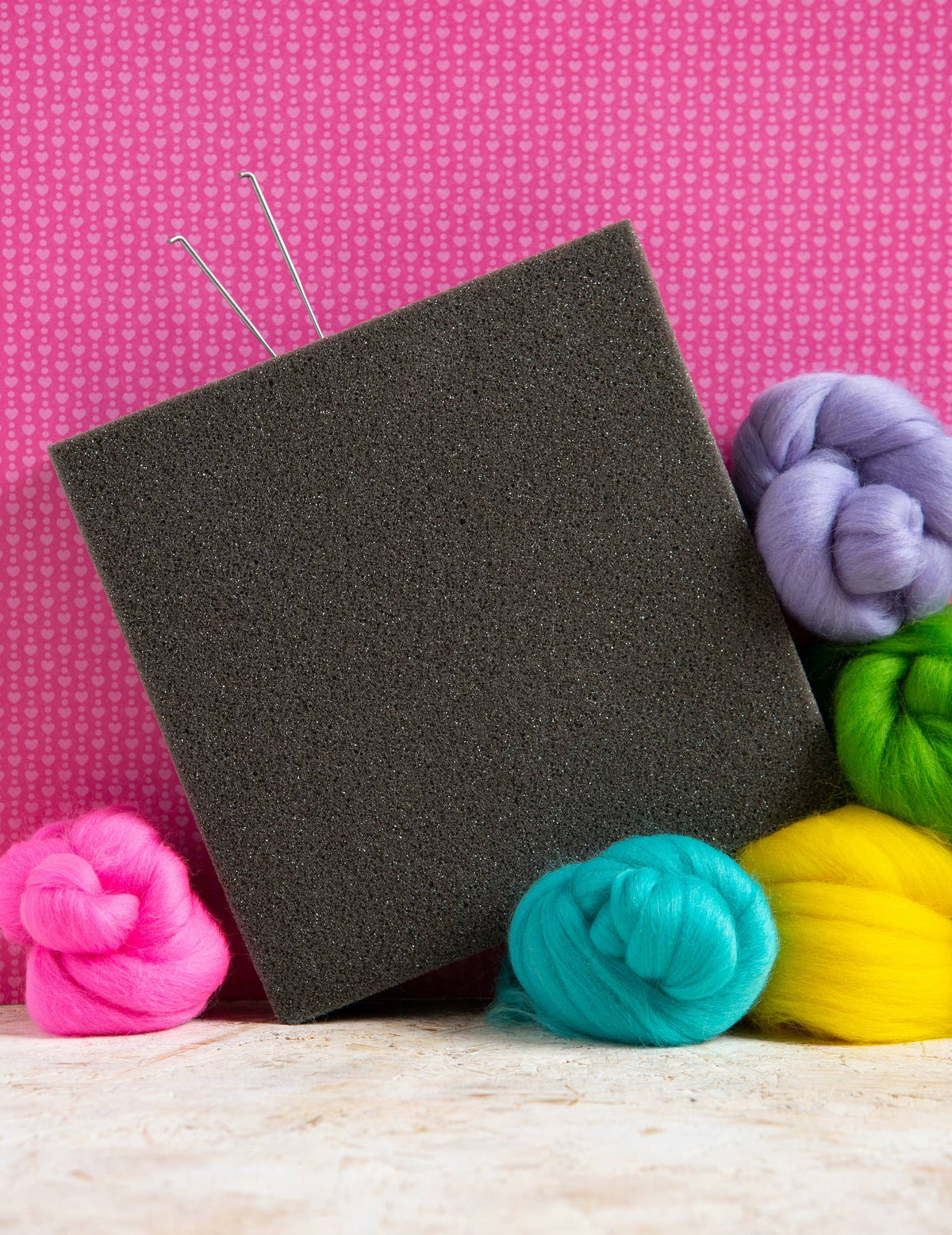 Needle Felting Foam Block-Stitched Modern
