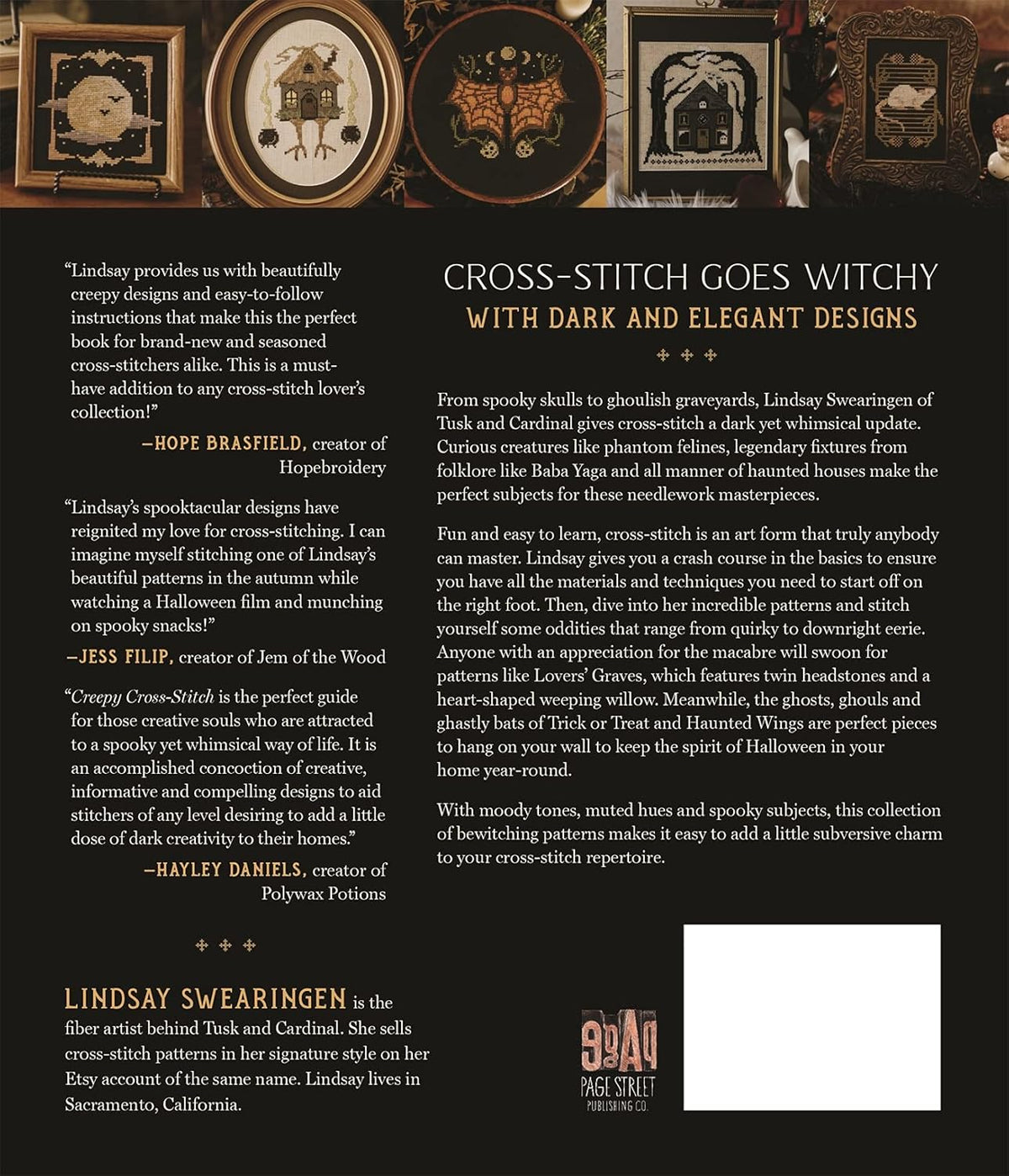 Creepy Cross-Stitch: 25 Spooky Projects To Haunt Your Halls-Stitched Modern