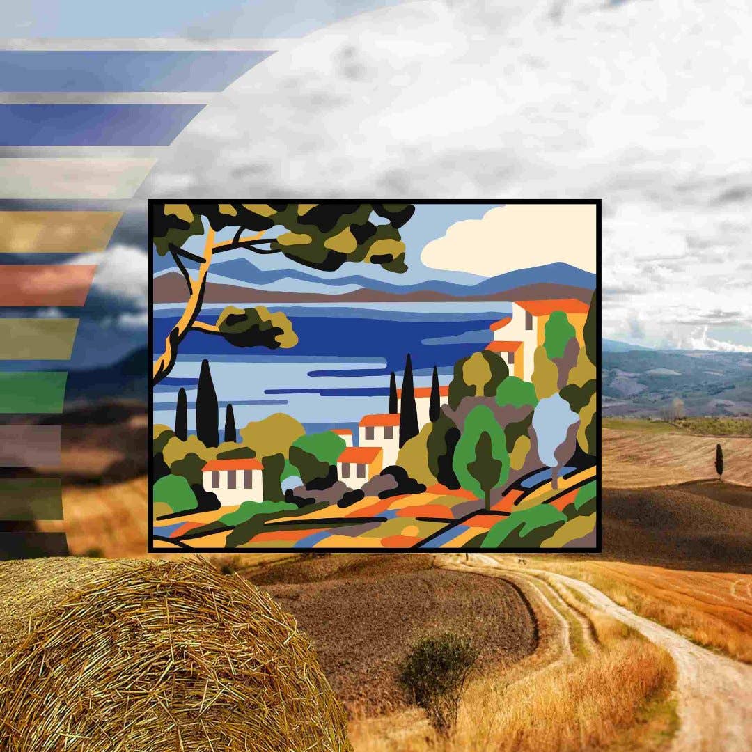 Dreaming of Tuscany Needlepoint Kit