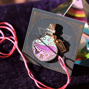 Stitchy Potion Bottle Needle Minder - Purple