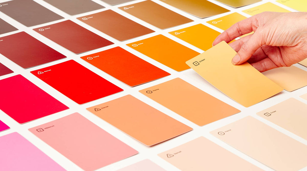 Palette Scout: Create Beautiful Color Harmonies with 180 Color Palette Cards-Stitched Modern