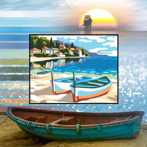 Calm on the Sea Needlepoint Kit