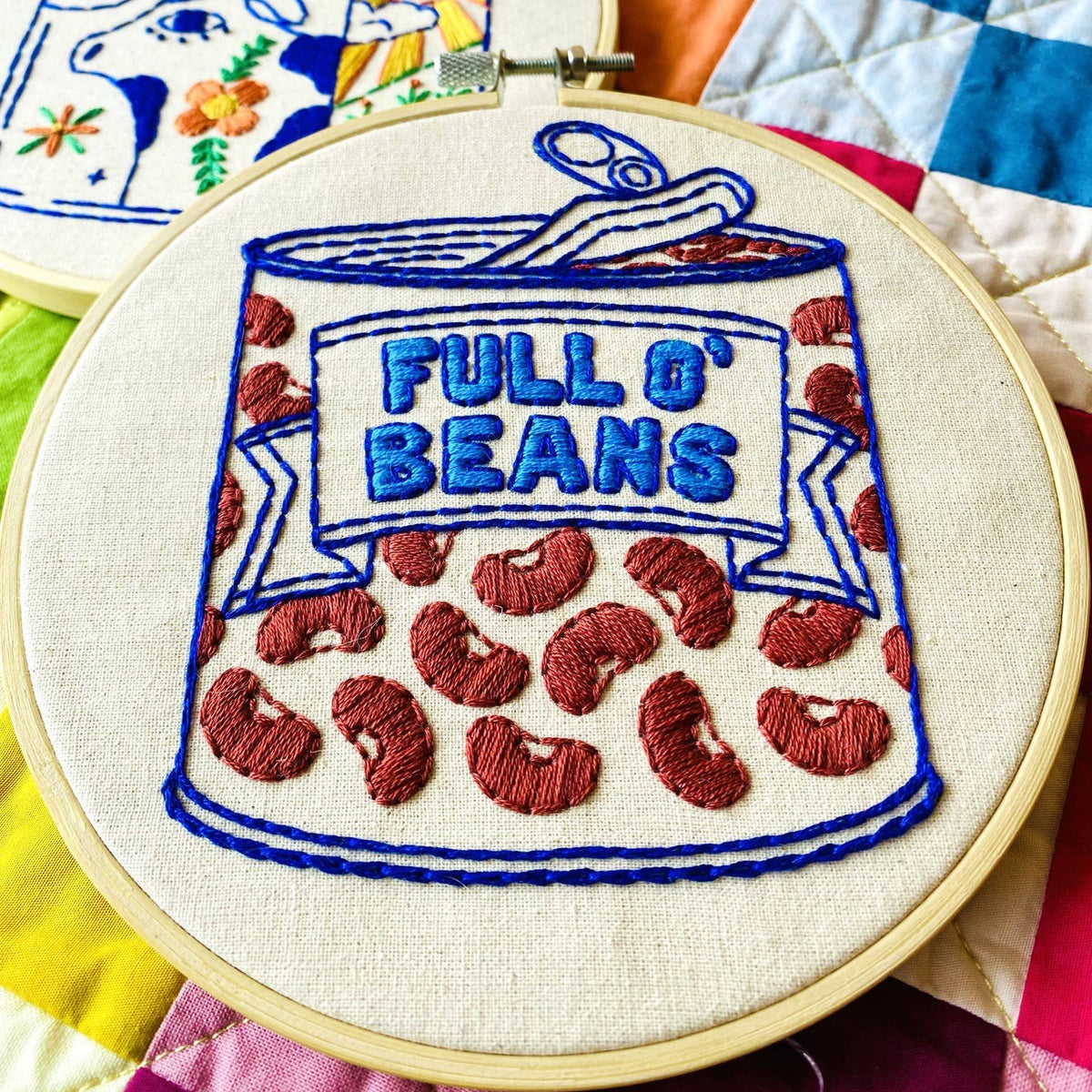 Beans Hand Embroidery Kit