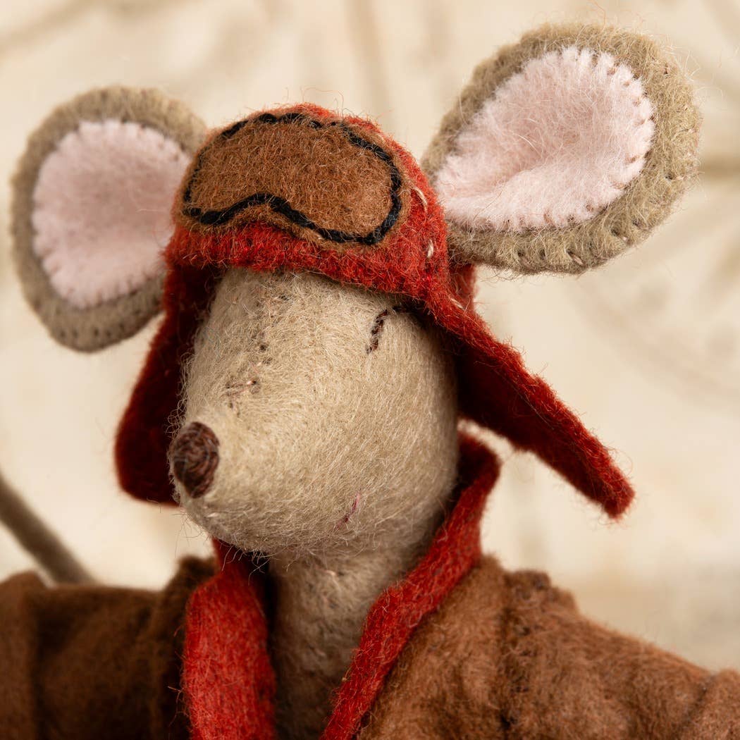 Felt Craft Mini Kit - Little Mouse the Aviator