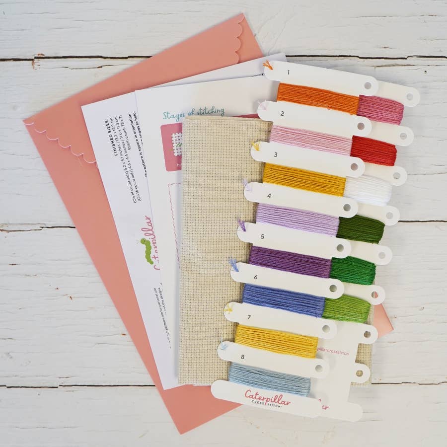 Birthday Botanicals Cross Stitch Kit