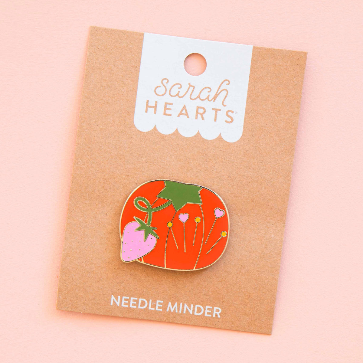 Tomato Pin Cushion Magnetic Needle Minder