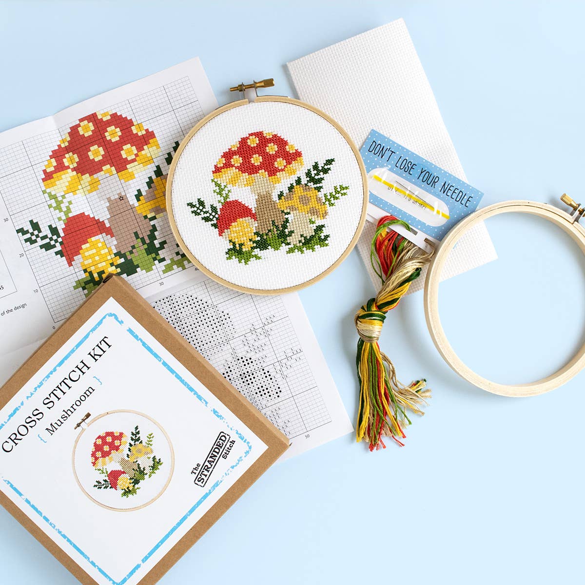 Owl Cross Stitch Kit-Stitched Modern