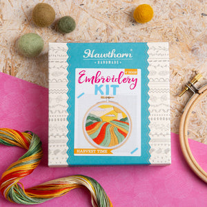 Harvest Time Mini Hand Embroidery Kit