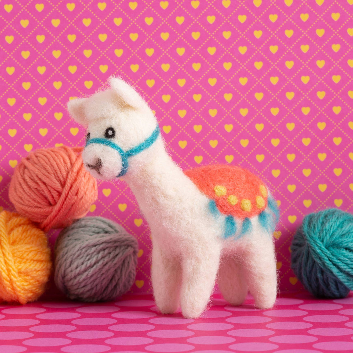 Alpaca Mini Needle Felting Kit
