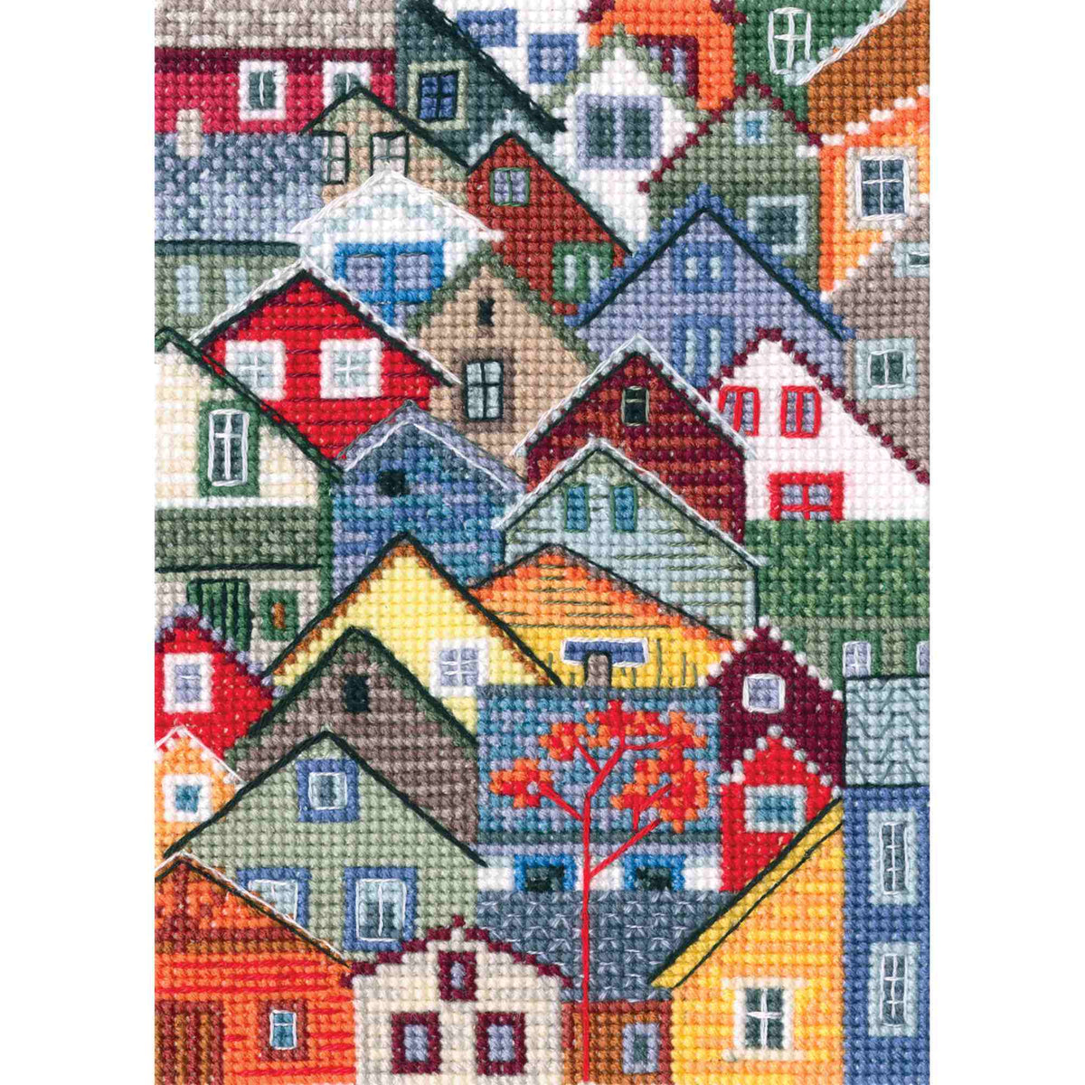 Sea Town Cross Stitch Kit
