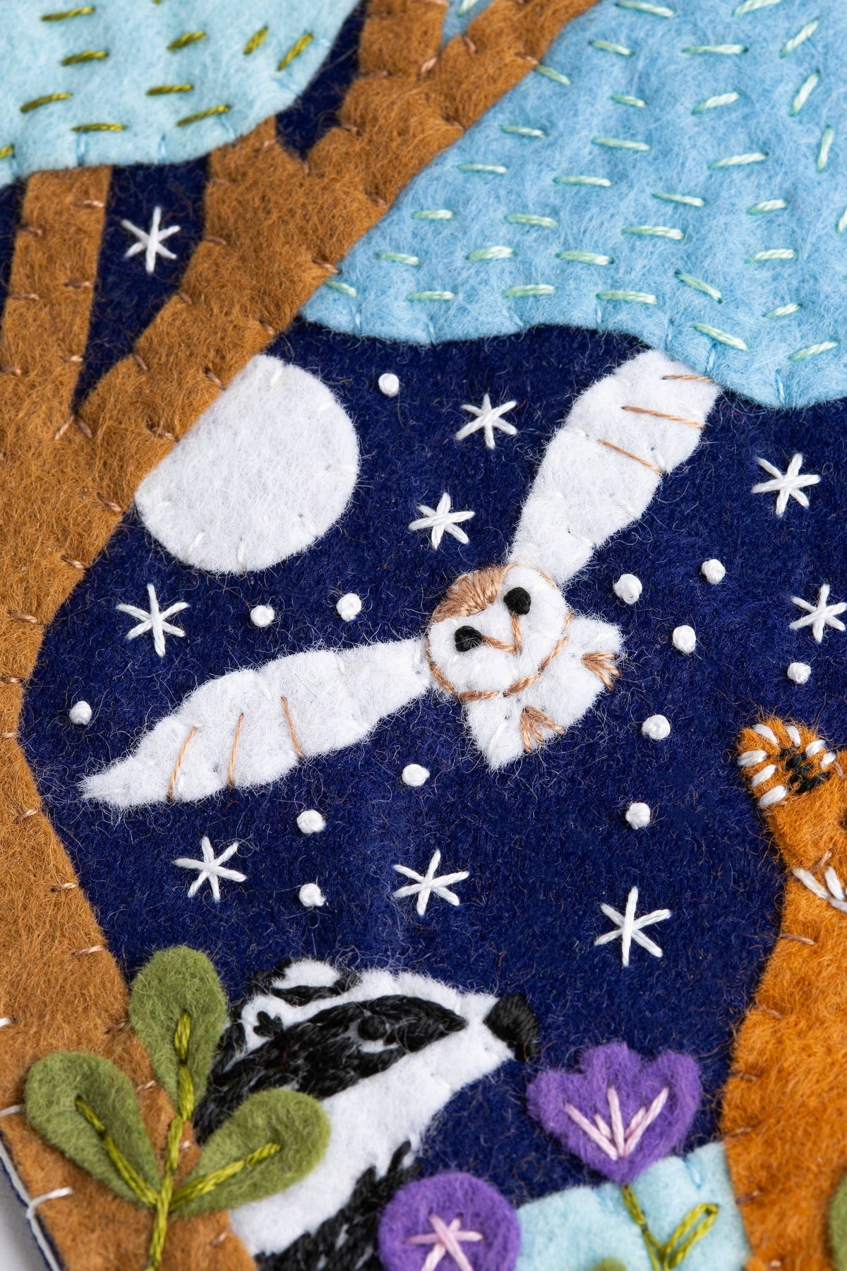 Woodland Pennant Felt Craft Kit