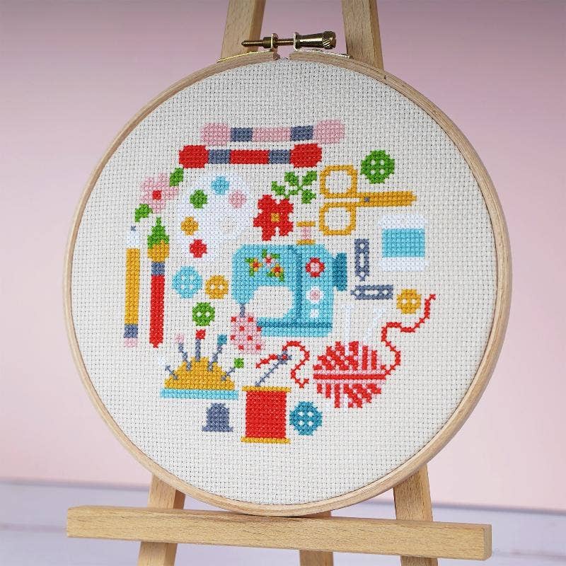 Oh Sew Crafty Cross Stitch Kit