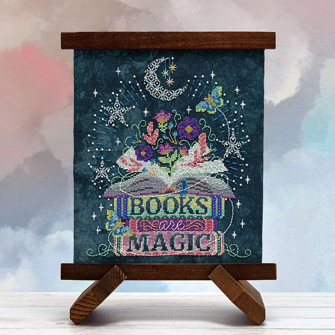 Books Are Magic Cross Stitch Pattern