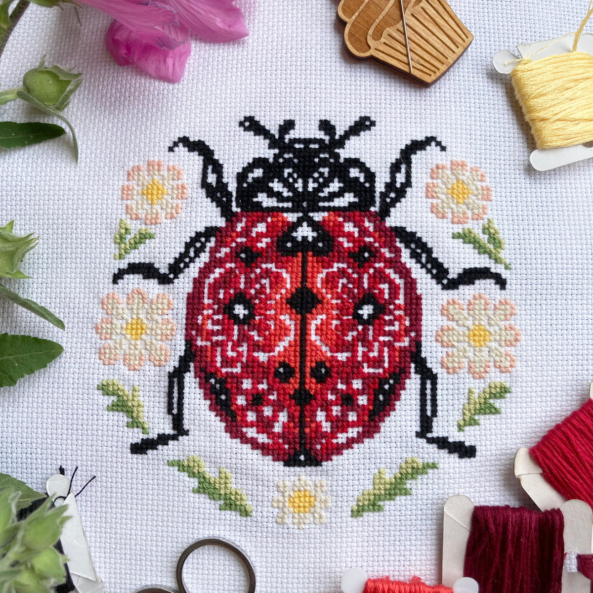 Lil&#39; Ladybird Cross Stitch Kit