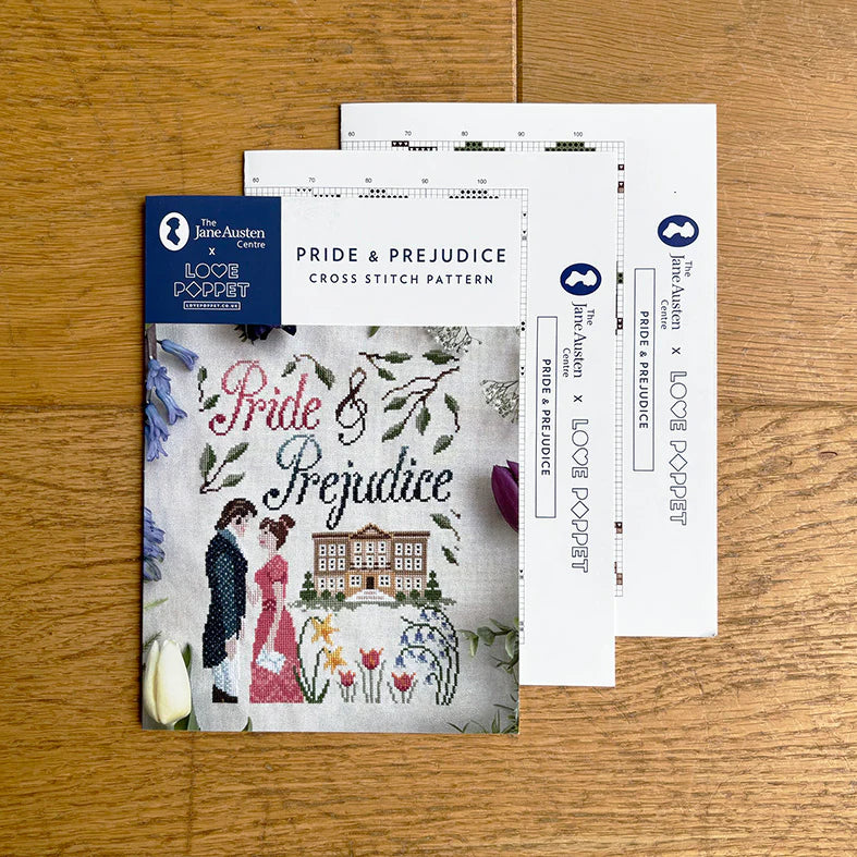 Jane Austen Pride & Prejudice Cross Stitch Pattern