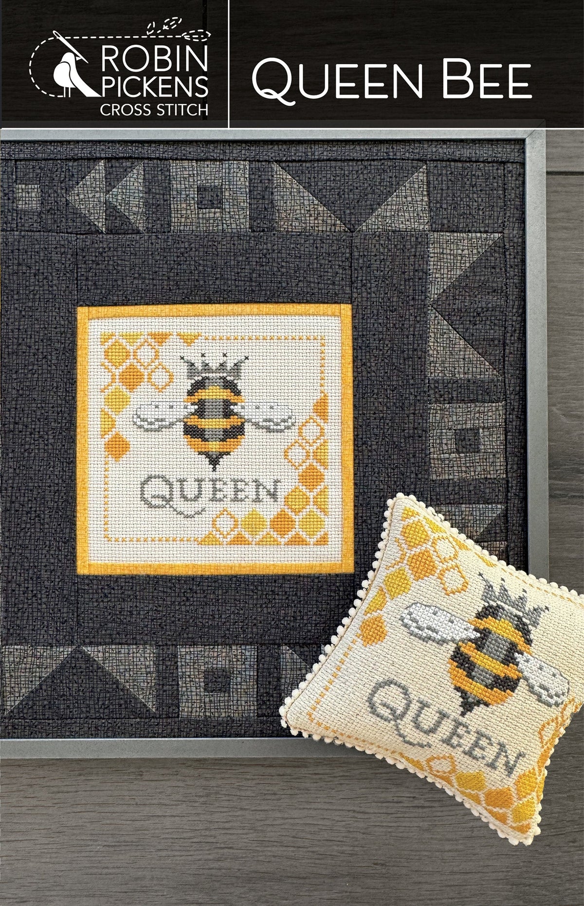 Queen Bee Cross Stitch Pattern