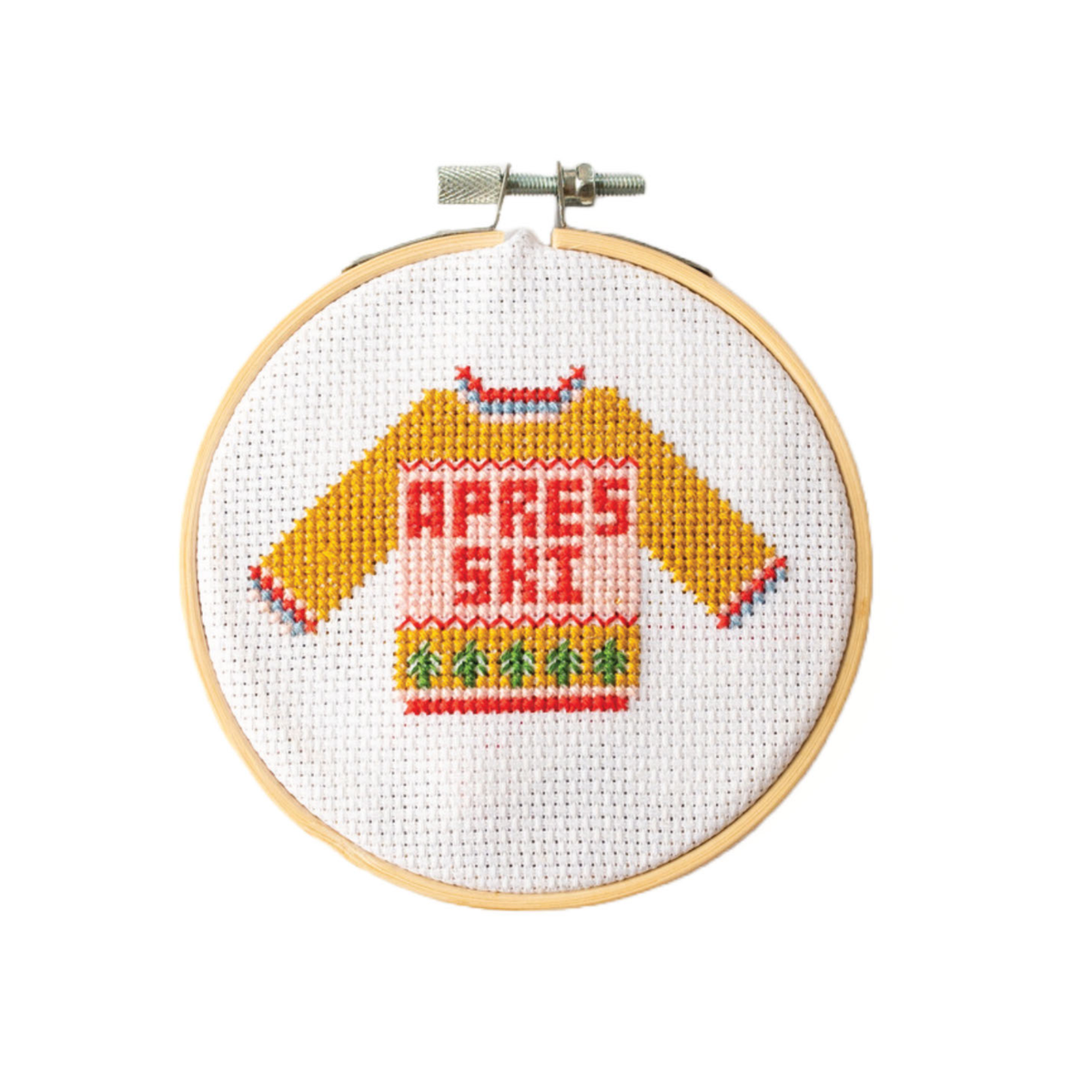 Apres Ski Sweater Cross Stitch Kit