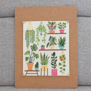 Homey Houseplants V1 Cross Stitch Kit