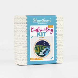 Celtic Cliffs Mini Hand Embroidery Kit