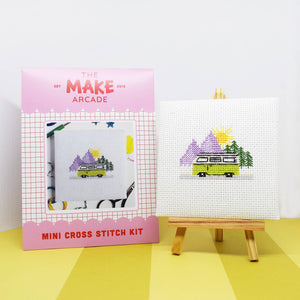 Campervan Mini Cross Stitch Kit