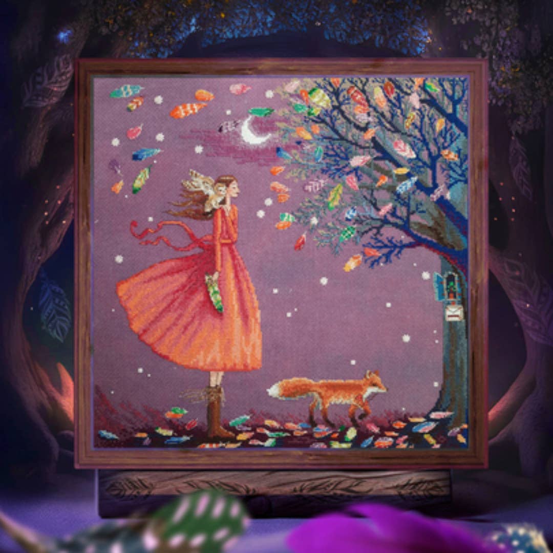 Wish Tree Cross Stitch Kit