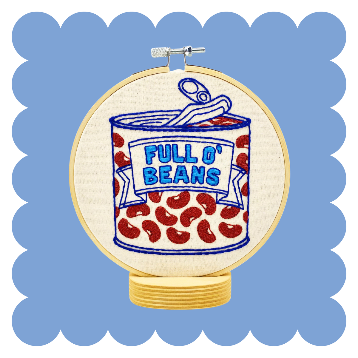 Beans Hand Embroidery Kit
