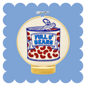 Beans Hand Embroidery Kit