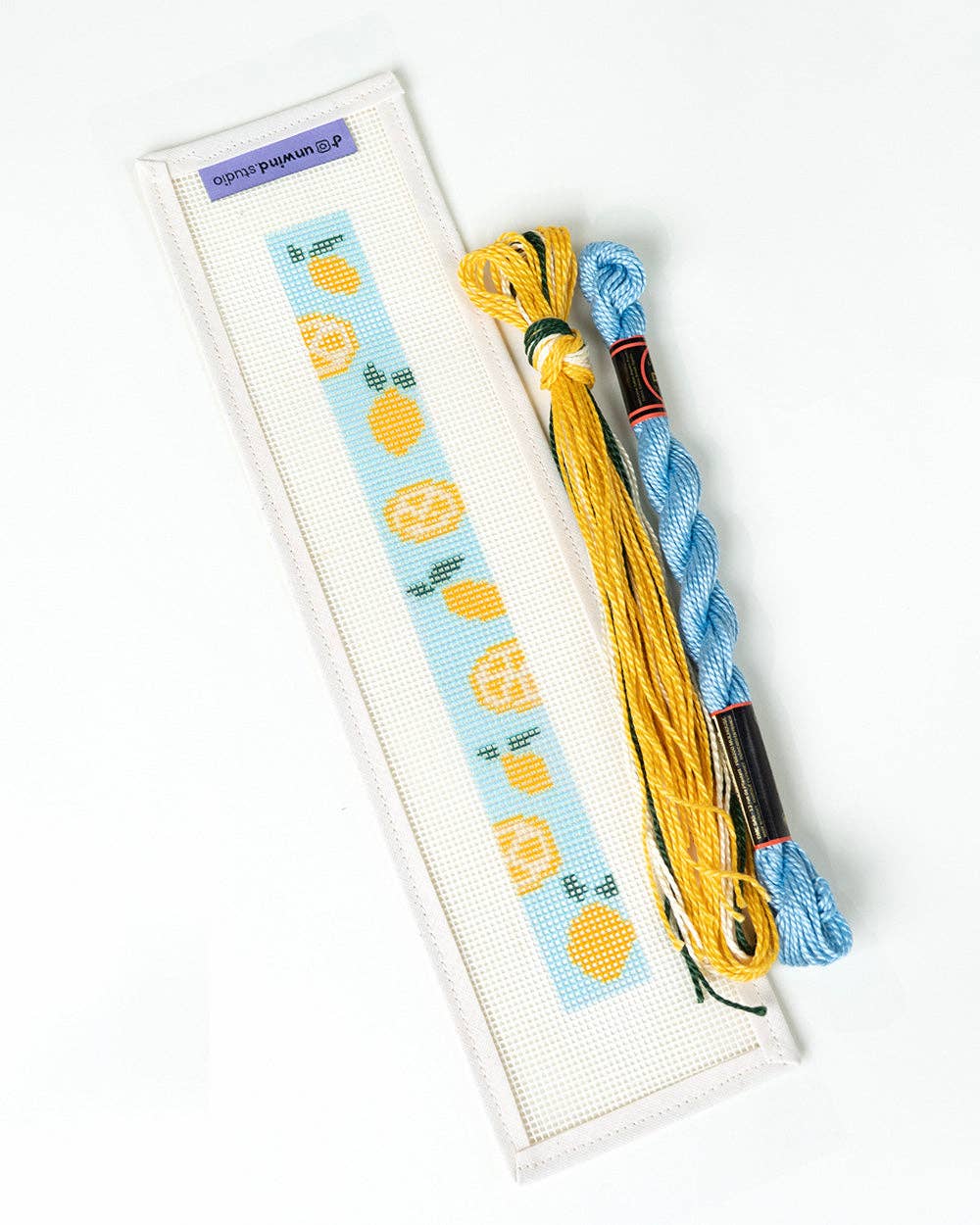 Lemons Needlepoint Key Fob Kit